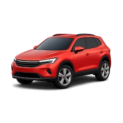 Красный внедорожник.